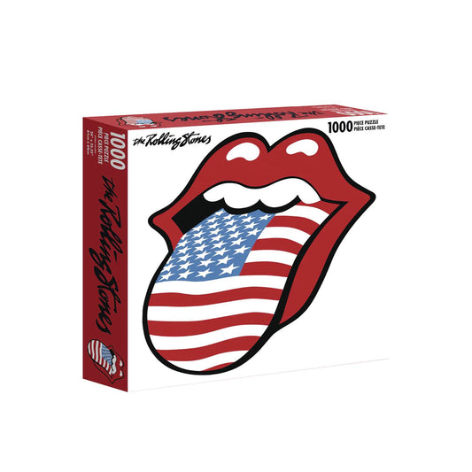 ROLLING STONES AMERICAN FLAG LOGO 1000PC JIGSAW PUZZLE (NET)