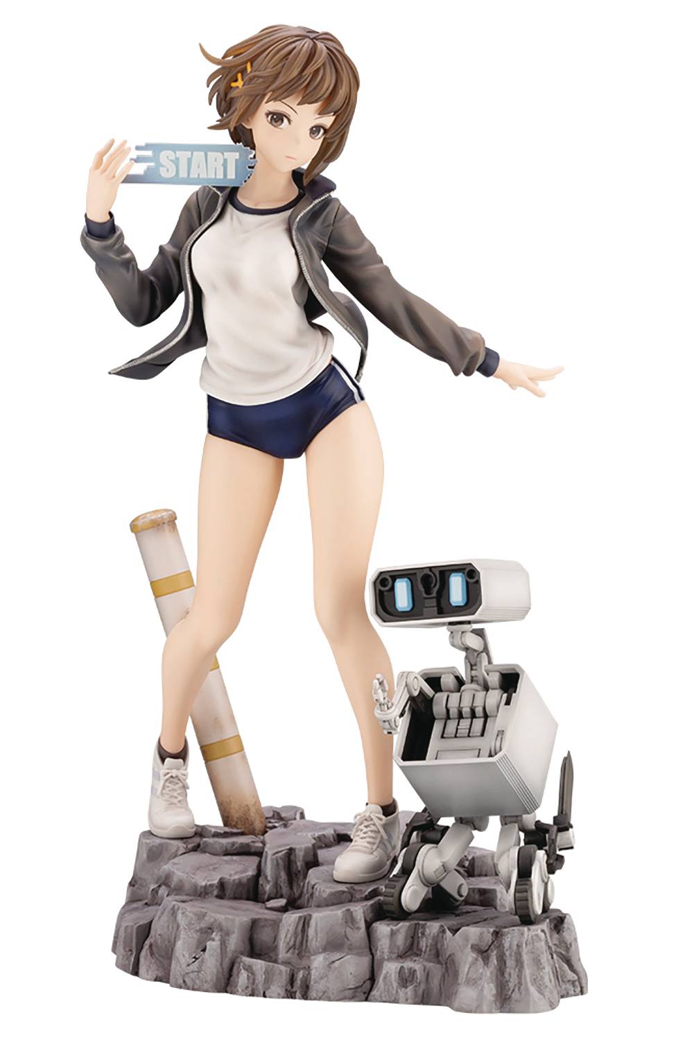 13 SENTINELS AEGIS RIM NATSUNO MINAMI & BJ ARTFX J STATUE (N