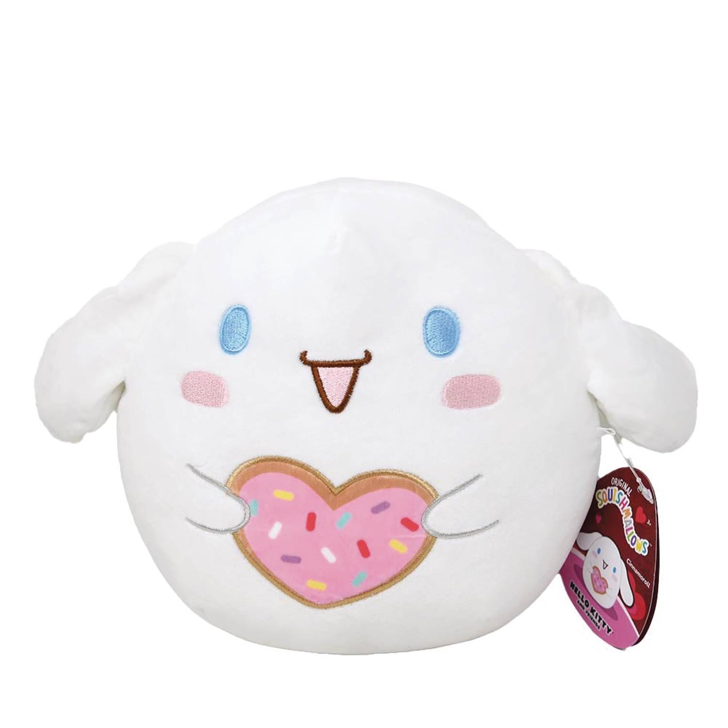 SANRIO SQUISHMALLOW CINNAMOROLL HOLDING COOKIE 8IN PLUSH (NE