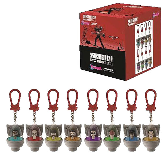 SKIBIDI TSUNAMEEZ KEYCHAIN 24PC BMB DS (NET) (C: 1-1-2)