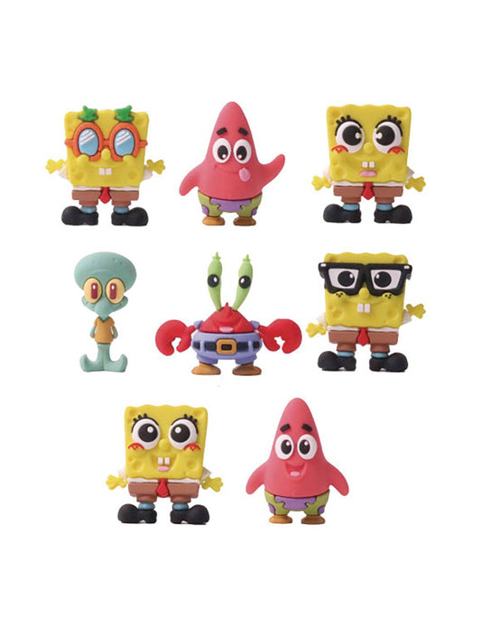 SPONGEBOB SQUAREPANTS 3D BUDDIES FIG IN CAPSULE 20PC BMB DS