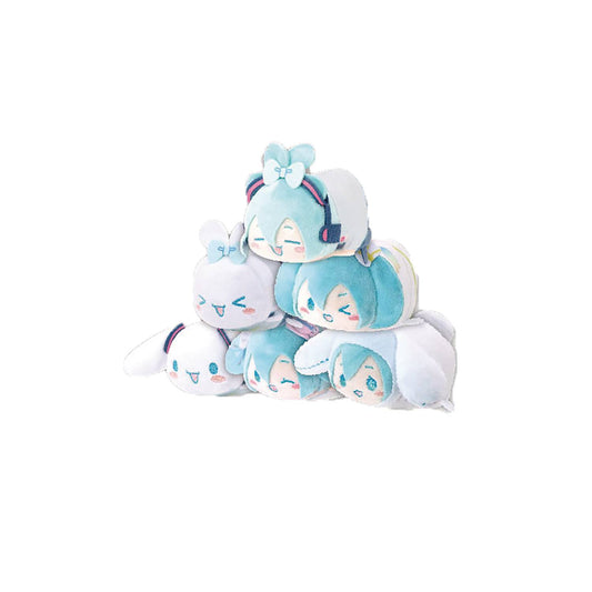 SANRIO CINNAMOROLL MIKU HATSUNE LAYING PLUSH 6PC BMB DS (NET