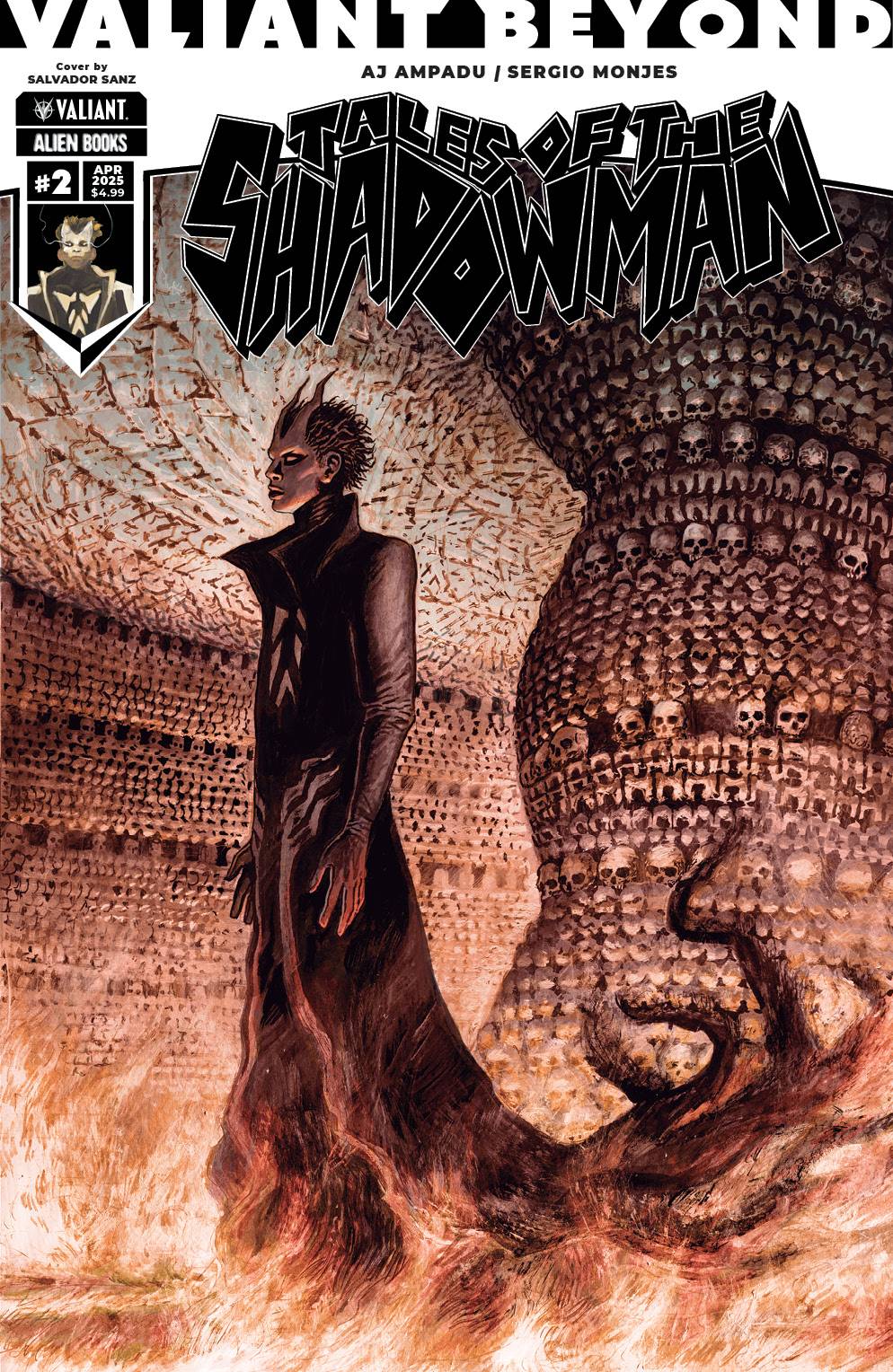 VALIANT BEYOND TALES SHADOWMAN #2 CVR B SANZ