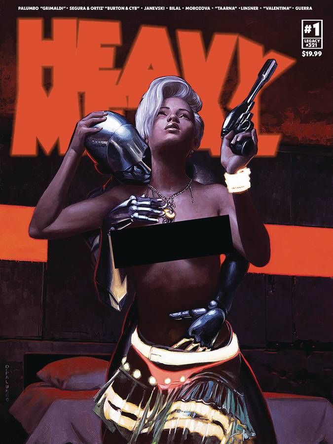 HEAVY METAL MAGAZINE #1 CVR G PALUMBO LOVERS NSFW (MR) (C: 0