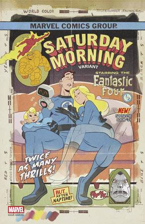 FANTASTIC FOUR #31 SEAN GALLOWAY SATURDAY MORNING VAR