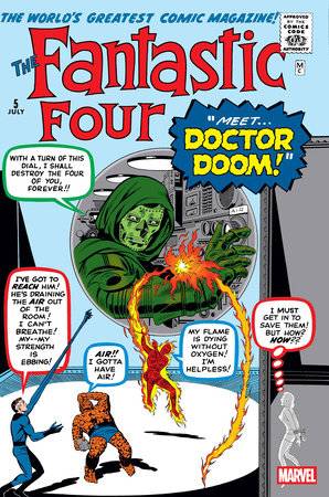 FANTASTIC FOUR FACSIMILE ED #5 FOIL VAR (NET)