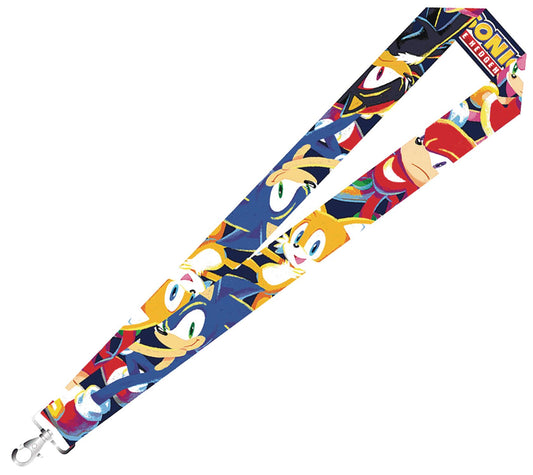 SONIC THE HEDGEHOG CHALK STYLE LANYARD (NET) (C: 1-1-2)