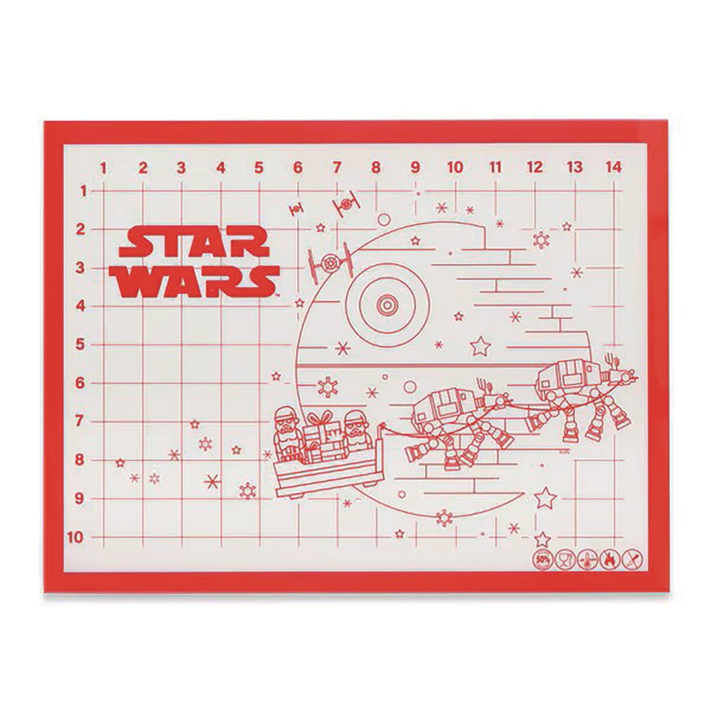 STAR WARS DEATH STAR 16X12 SILICONE MAT (NET) (C: 1-1-2)