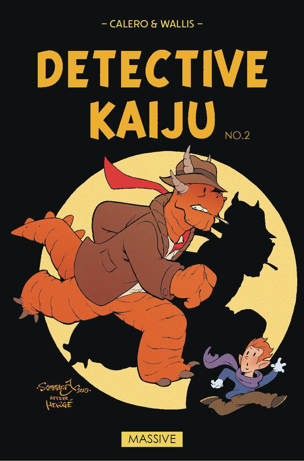 DETECTIVE KAIJU #2 (OF 4) CVR B SOMMARIVA HOMAGE (MR)
