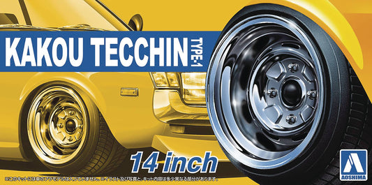 TUNED PARTS 30 KAKOU TECCHIN TYPE 1 14INCH 1/24 MDL KIT (NET