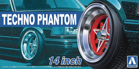 TUNED PARTS 31 TECHNO PHANTOM 14INCH 1/24 MDL KIT (NET) (C: