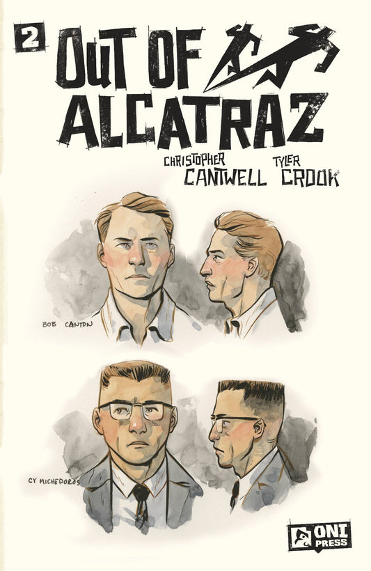 OUT OF ALCATRAZ #2 (OF 5) CVR C 10 COPY INCV CROOK SKETCH