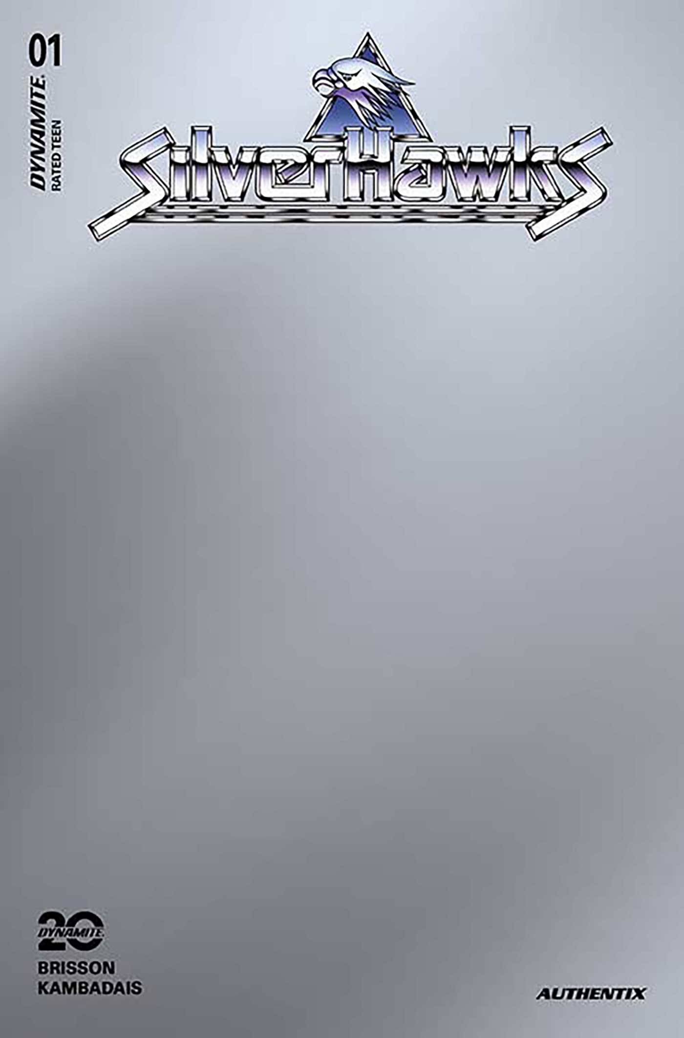 SILVERHAWKS #1 CVR ZN FOC BONUS SILVER BLANK AUTHENTIX (C: 1