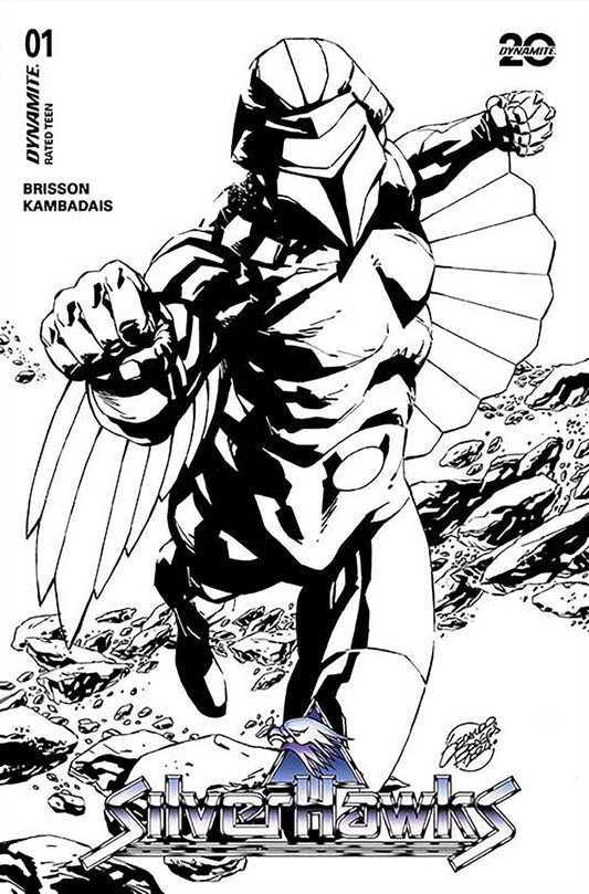 SILVERHAWKS #1 CVR ZQ 7 COPY FOC INCV BORGES LINE ART (C: 1-