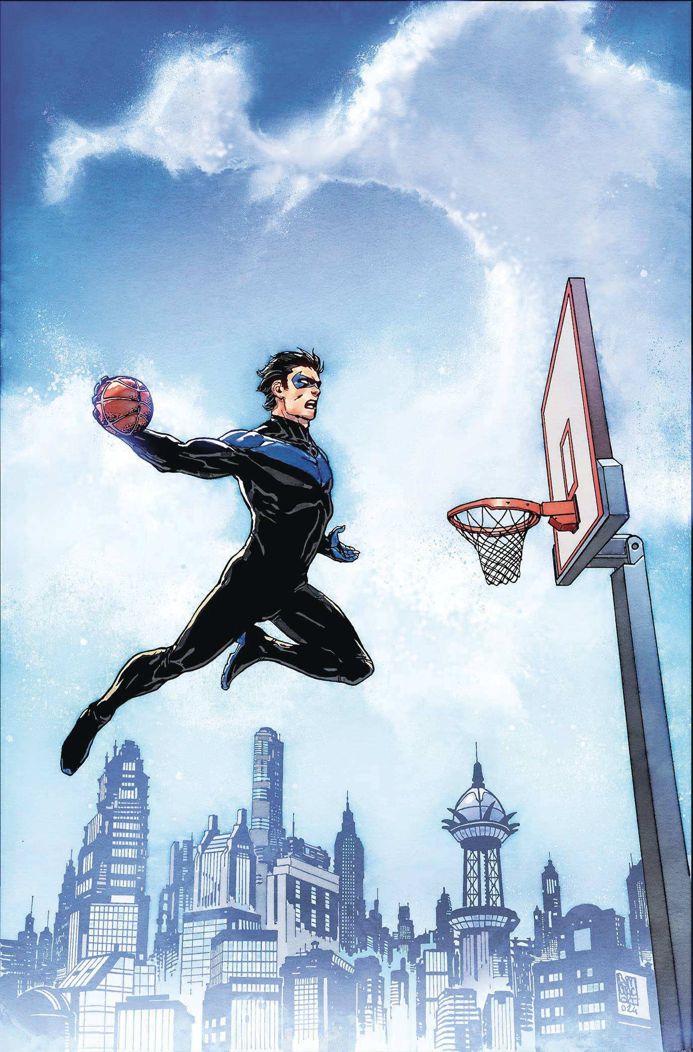 NIGHTWING #124 CVR D GIUSEPPE CAMUNCOLI COURTSIDE CSV