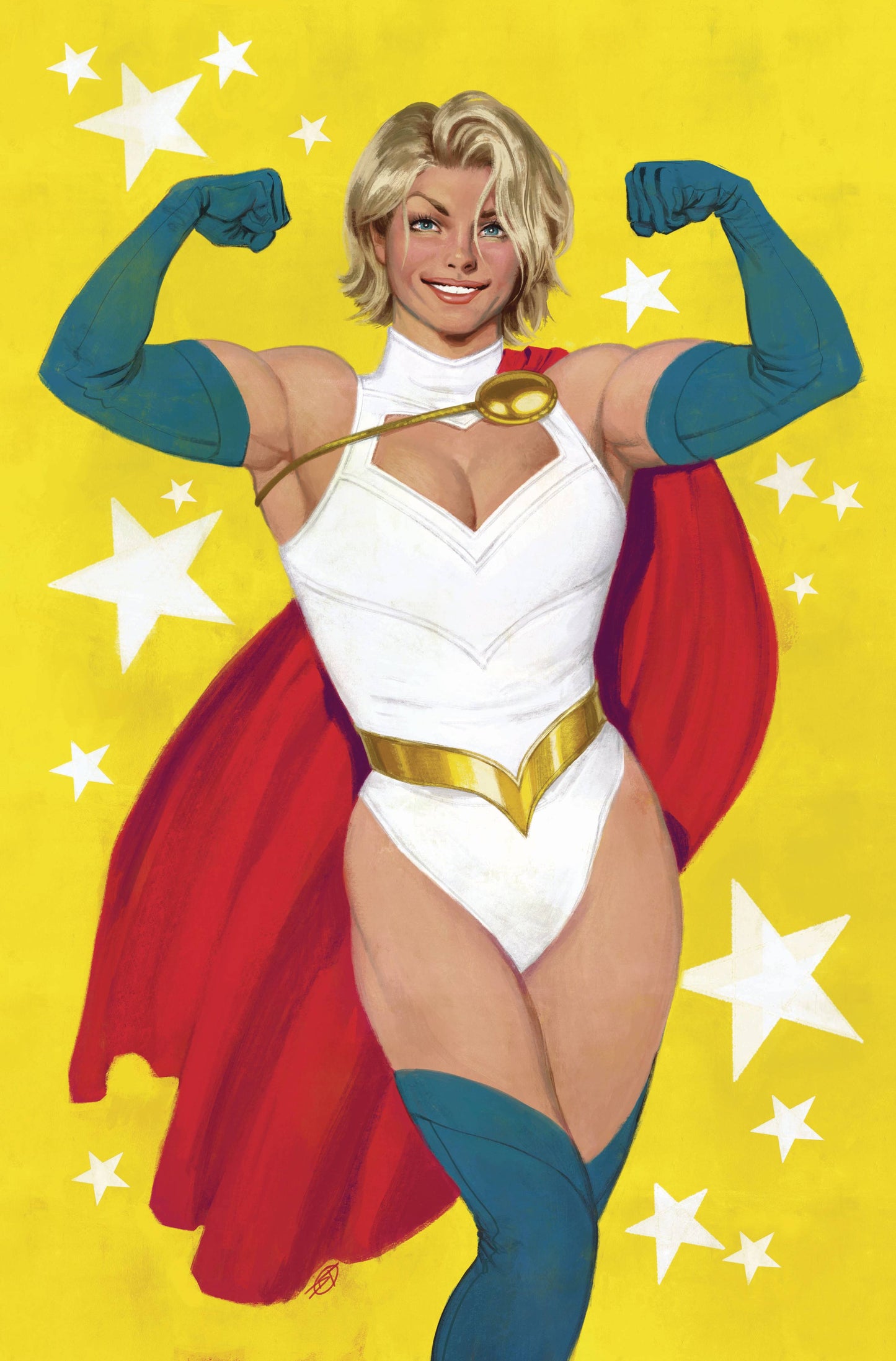 POWER GIRL #19 CVR B DAVID TALASKI CSV