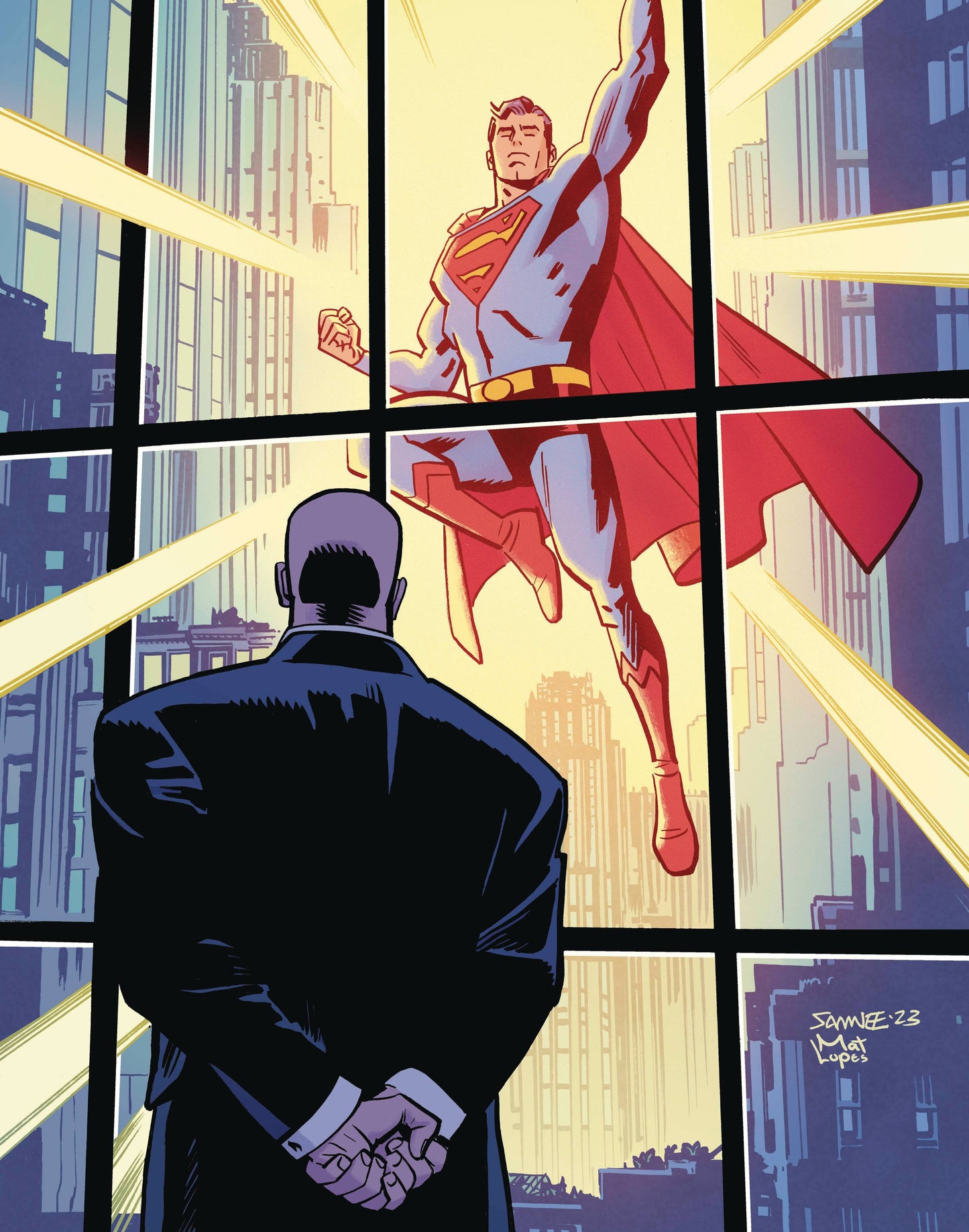 SUPERMAN THE LAST DAYS OF LEX LUTHOR #2 (OF 3) CVR B SAMNEE