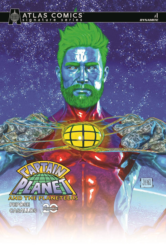 CAPTAIN PLANET #1 CVR H SPEARS ATALS ED PEPOSE SGN (C: 1-1-2