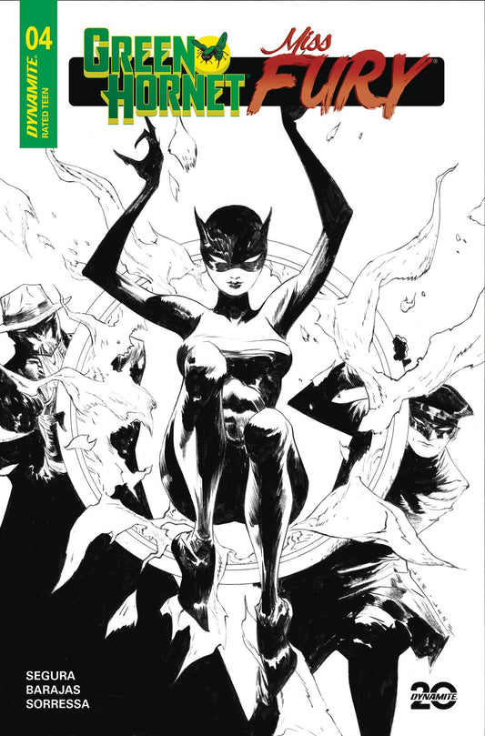 GREEN HORNET MISS FURY #4 CVR E 10 COPY INCV LEE LINE ART