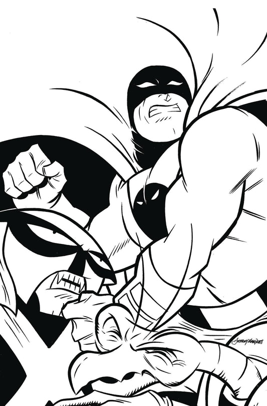 SPACE GHOST #12 CVR I 10 COPY INCV MARQUES LINE ART VIRGIN (