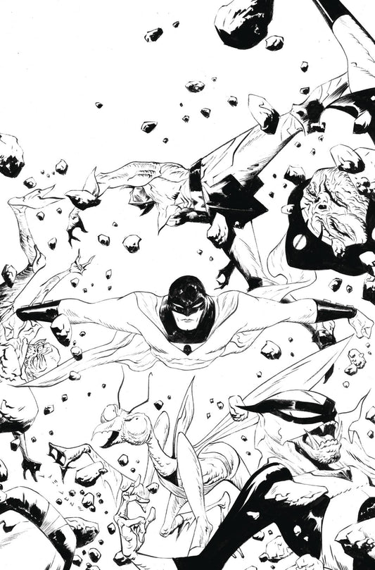 SPACE GHOST #12 CVR J 15 COPY INCV LEE LINE ART VIRGIN (C: 1