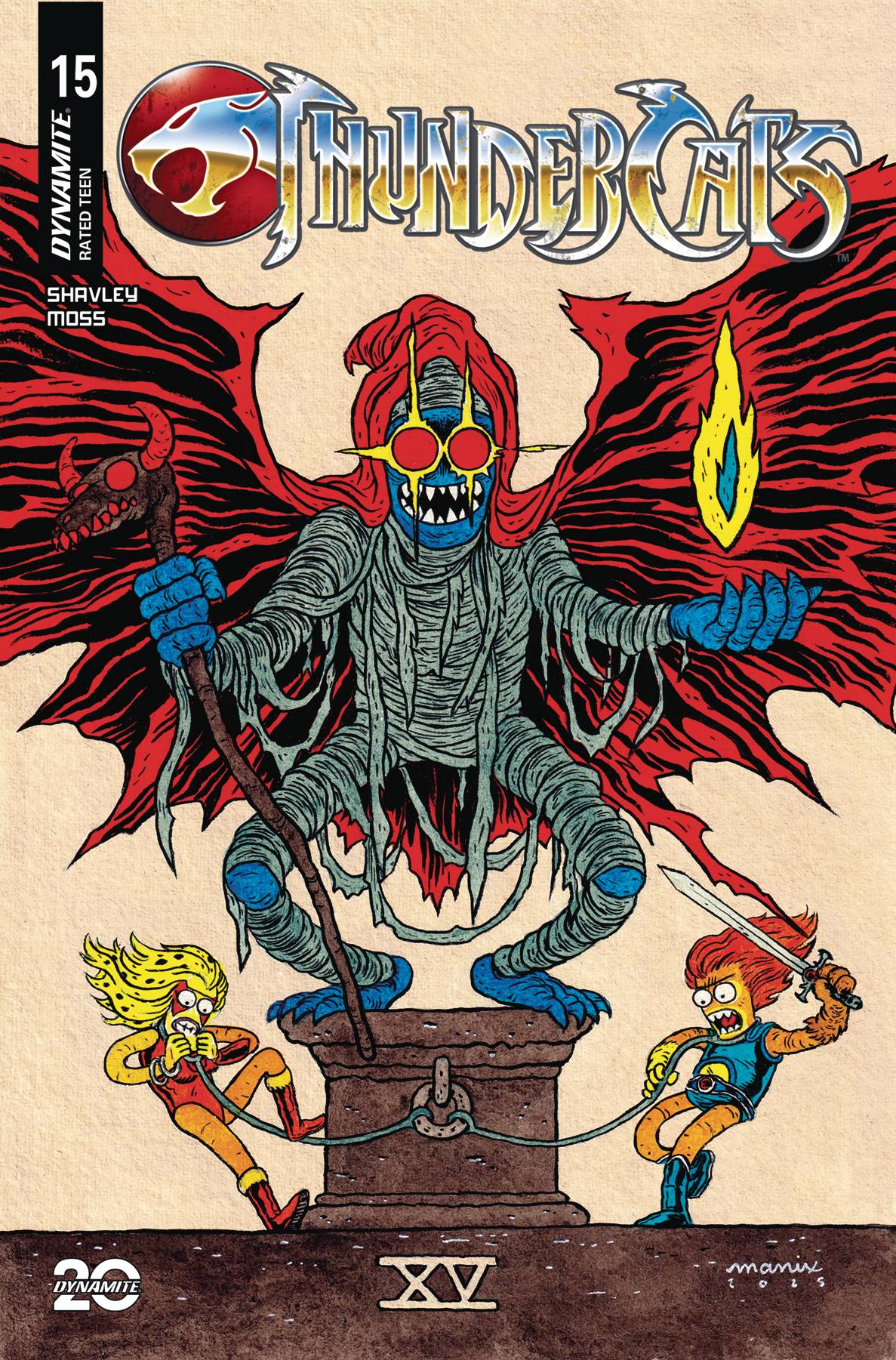THUNDERCATS #15 CVR I MANIX FOIL (C: 1-0-0)