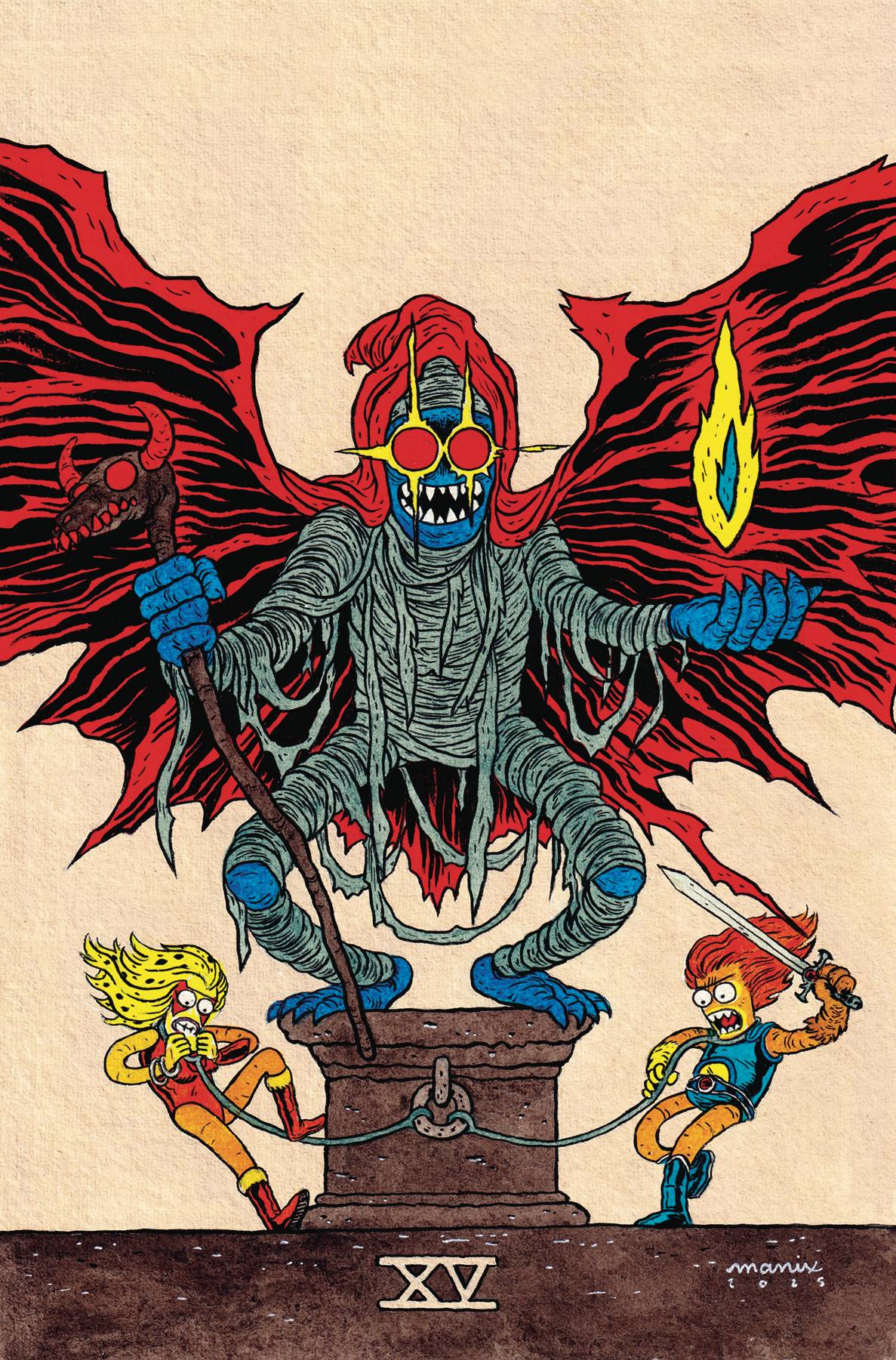 THUNDERCATS #15 CVR J MANIX FOIL VIRGIN (C: 1-0-0)