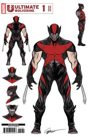 ULTIMATE WOLVERINE #1 2ND PTG 25 COPY INCV CAPPUCCIO DESIGN