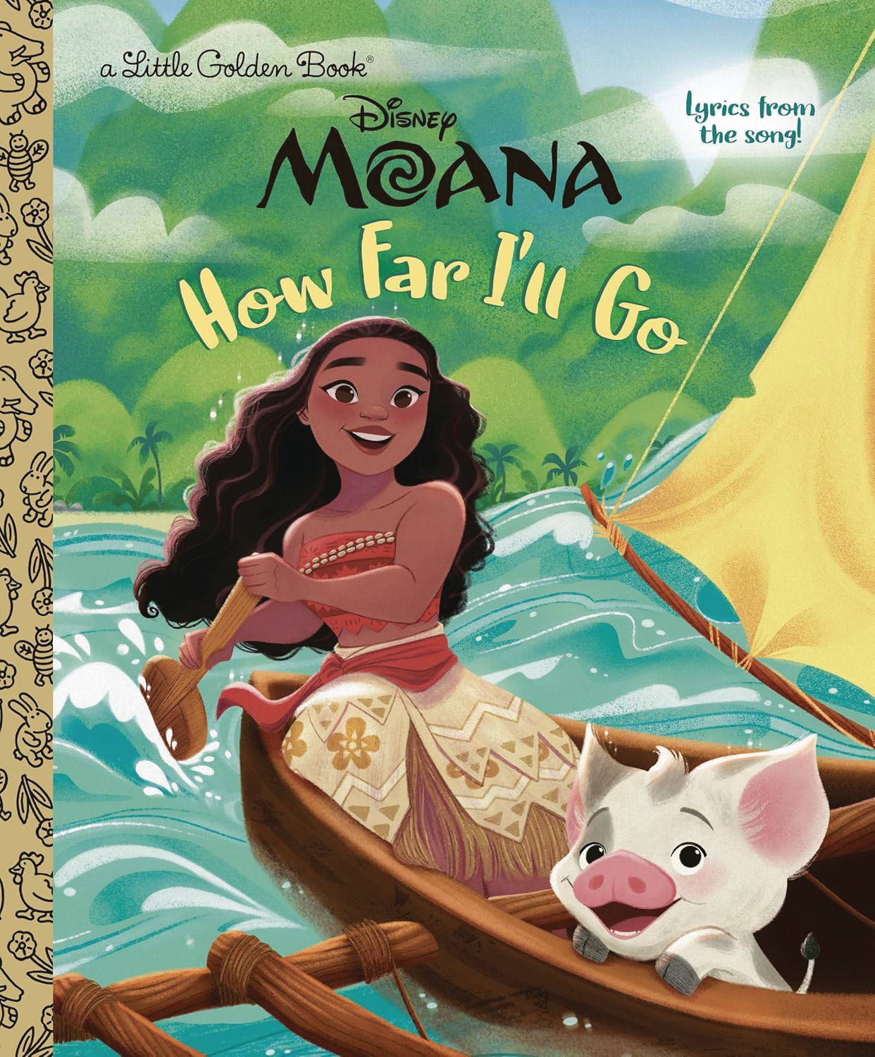 HOW FAR ILL GO LITTLE GOLDEN BOOK HC (C: 1-1-2)