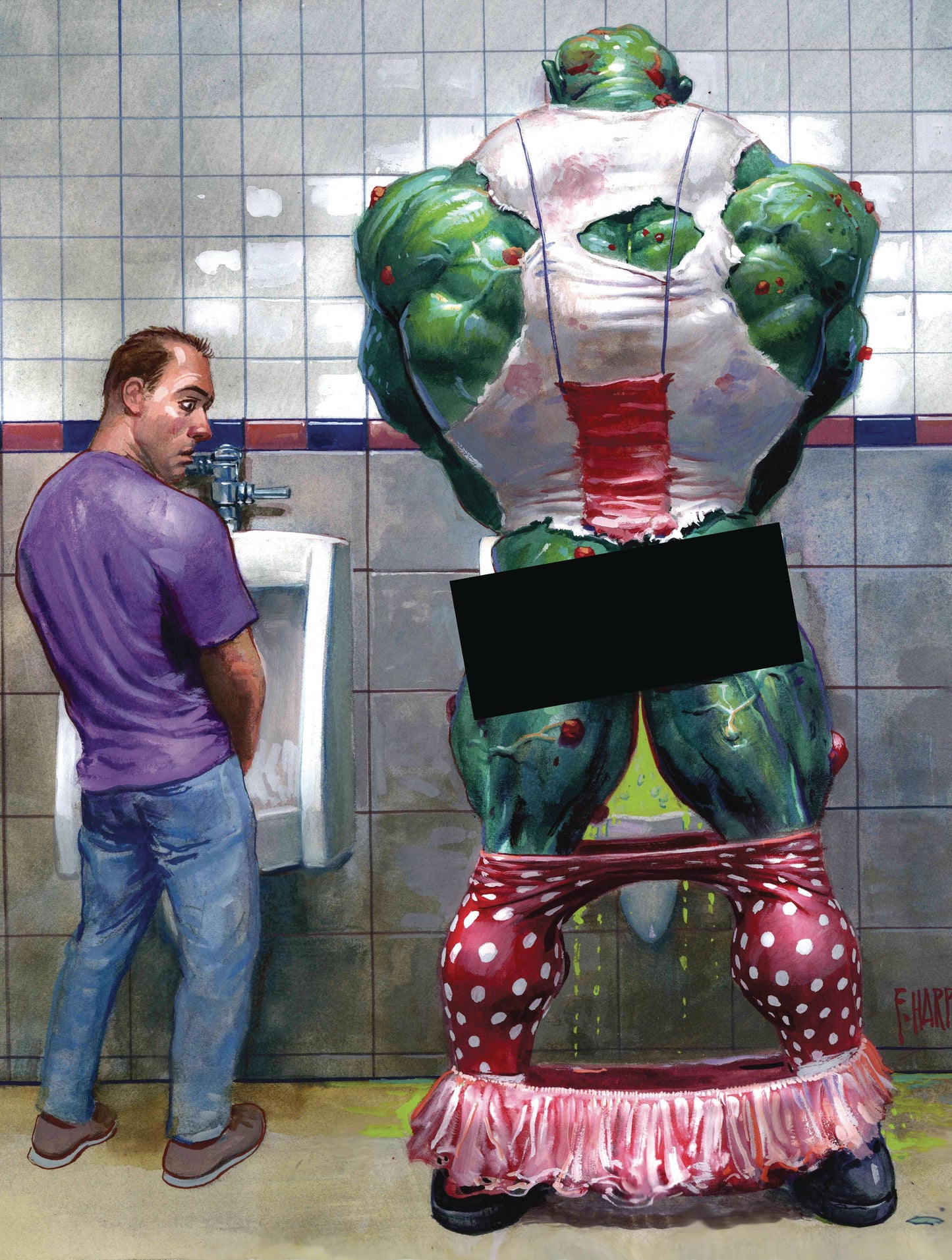 TOXIC AVENGER PINUP SPECIAL (ONE SHOT) CVR B W TC (MR)