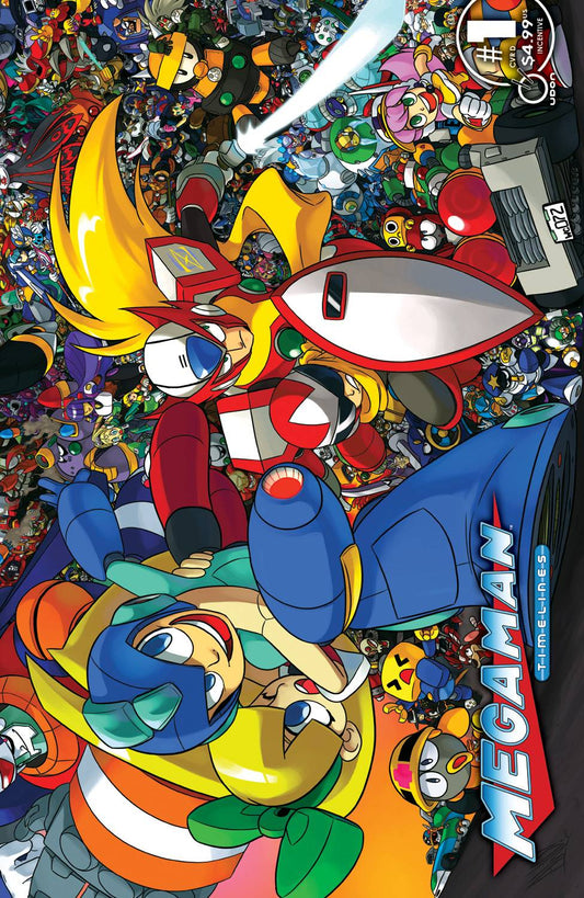 MEGAMAN TIMELINES #1 CVR D 5 COPY INCV (C: 0-1-2)
