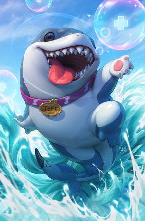 JEFF THE LANDSHARK #1 100 COPY INCV ARTGERM  RIVALS VIR VAR