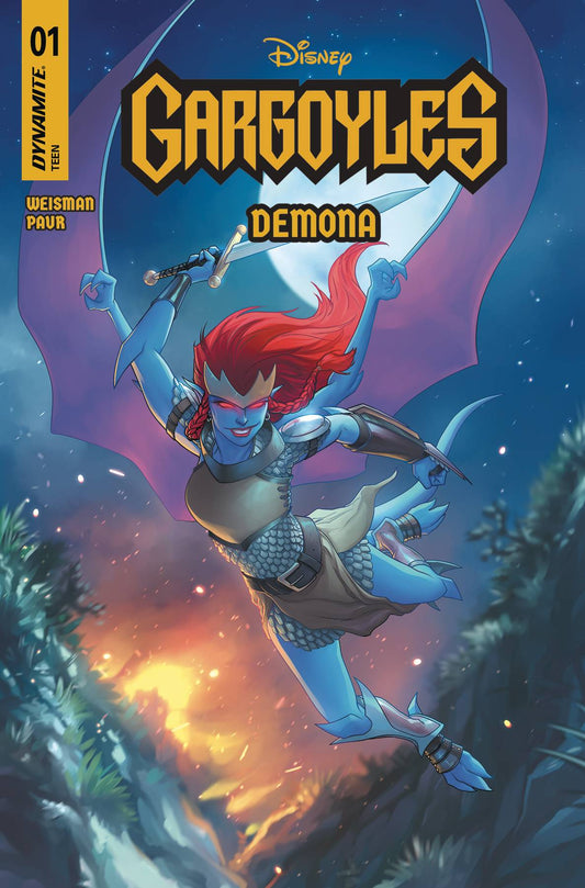 GARGOYLES DEMONA #1 CVR E HETRICK FOIL (C: 1-0-0)