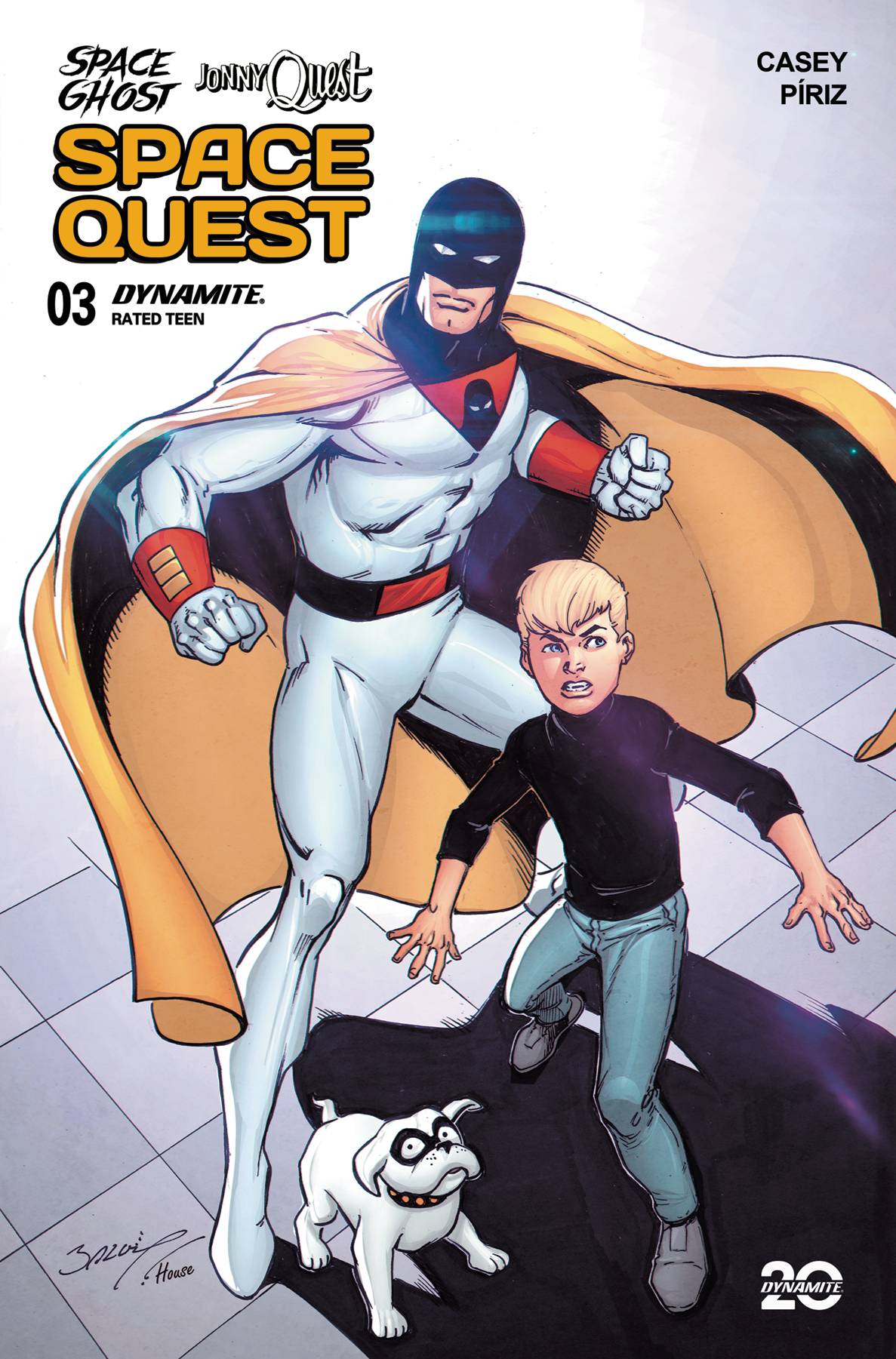 SPACE GHOST JONNY QUEST SPACE QUEST #3 CVR H 10 COPY INCV BA