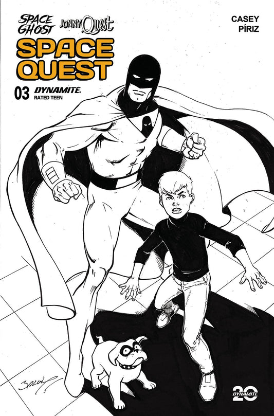 SPACE GHOST JONNY QUEST SPACE QUEST #3 CVR L 15 COPY INCV BA
