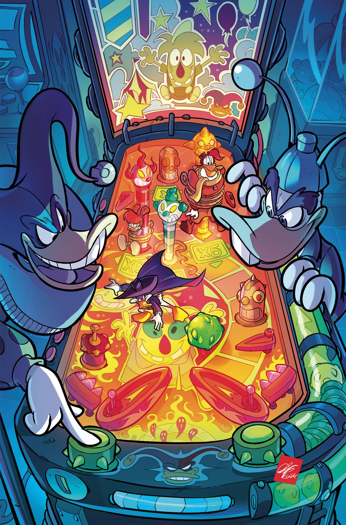 DARKWING DUCK #4 CVR N 20 COPY INCV CANGIALOSI VIRGIN (C: 1-