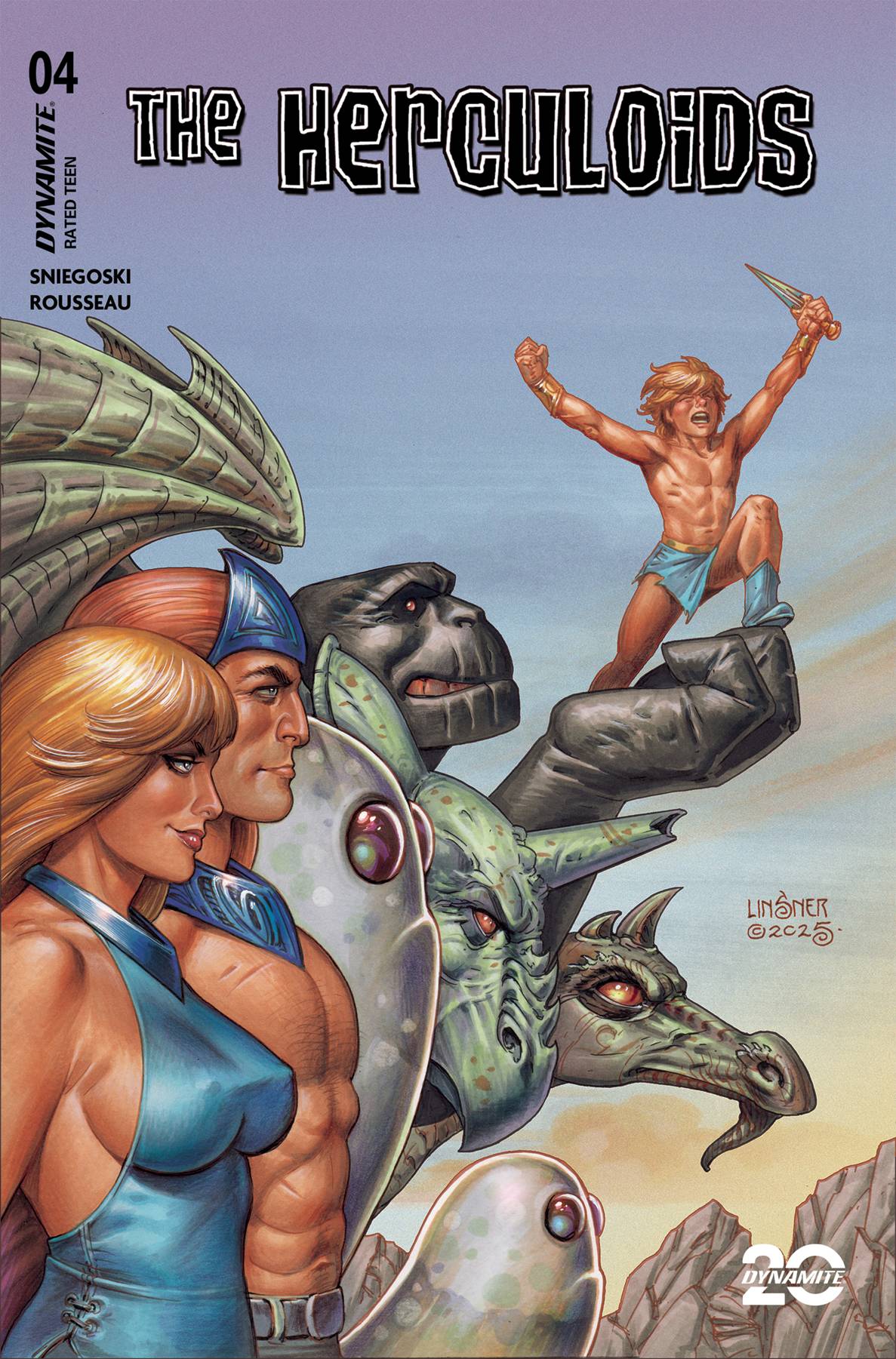 HERCULOIDS #4 CVR B LINSNER (C: 1-0-0)