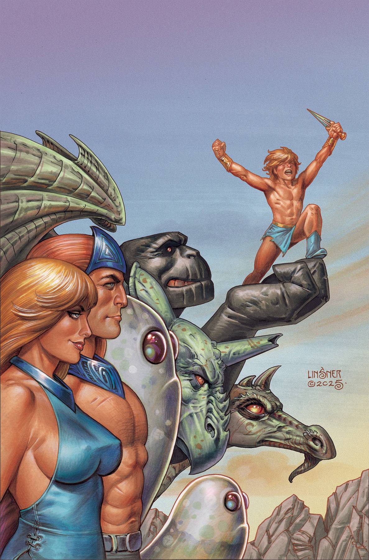HERCULOIDS #4 CVR K 20 COPY INCV LINSNER VIRGIN (C: 1-1-2)