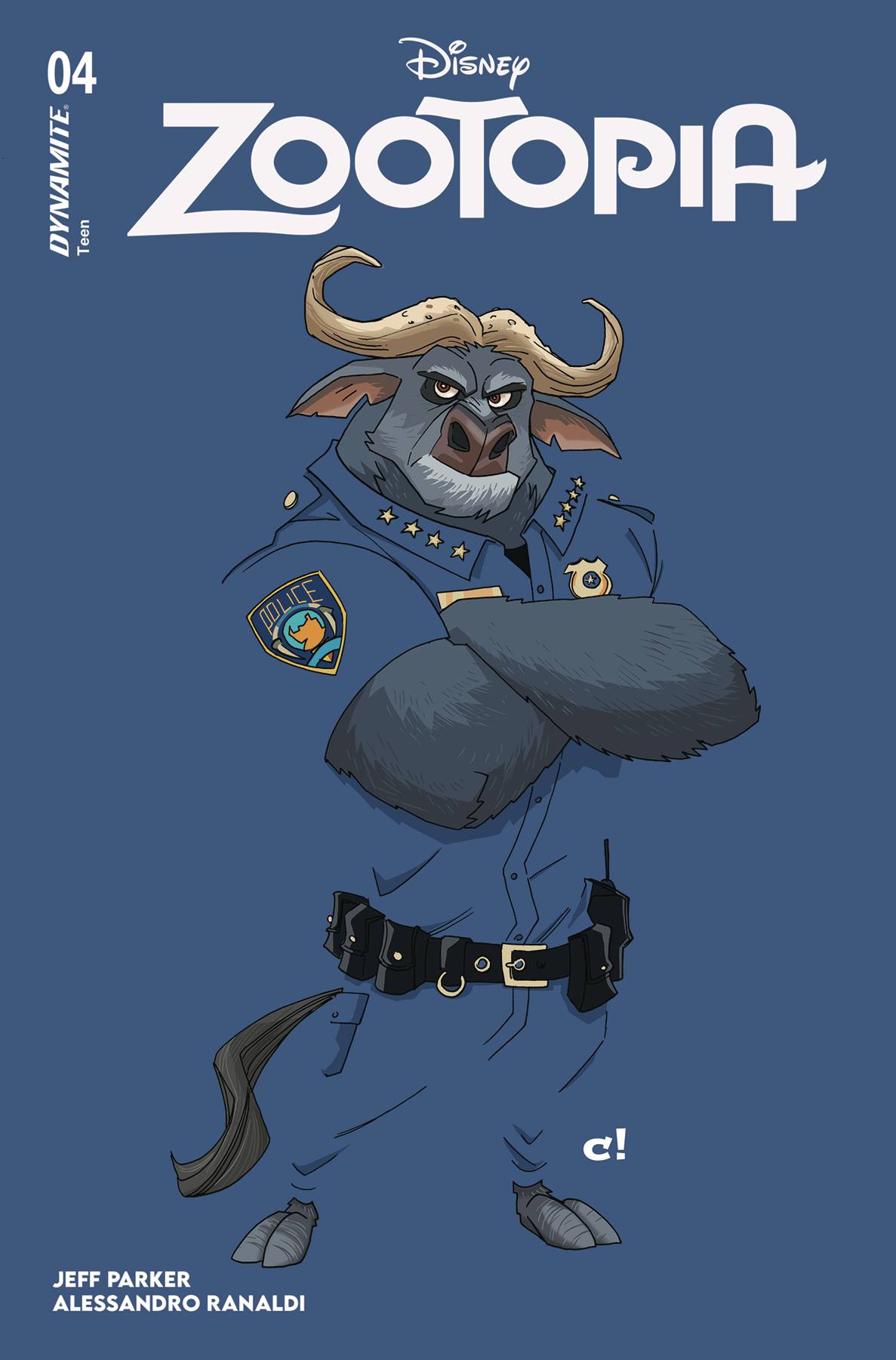 ZOOTOPIA #4 CVR C ROUSSEAU COLOR BLEED (C: 1-0-0)