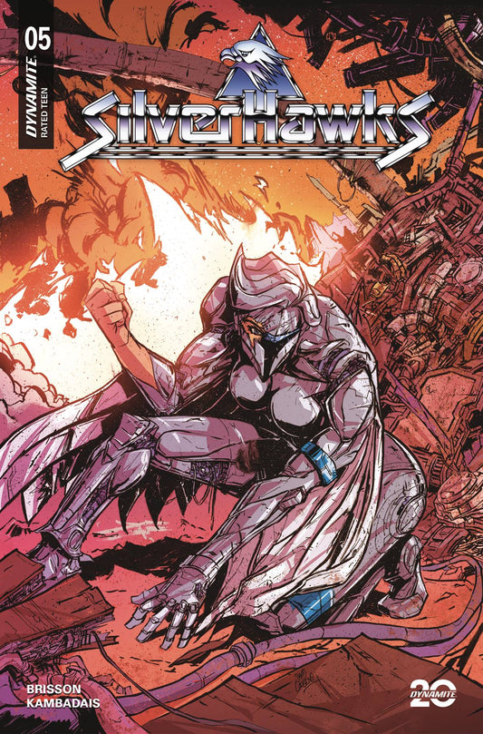SILVERHAWKS #5 CVR J 10 COPY INCV COUSENS BATTLE DAMAGE ORIG