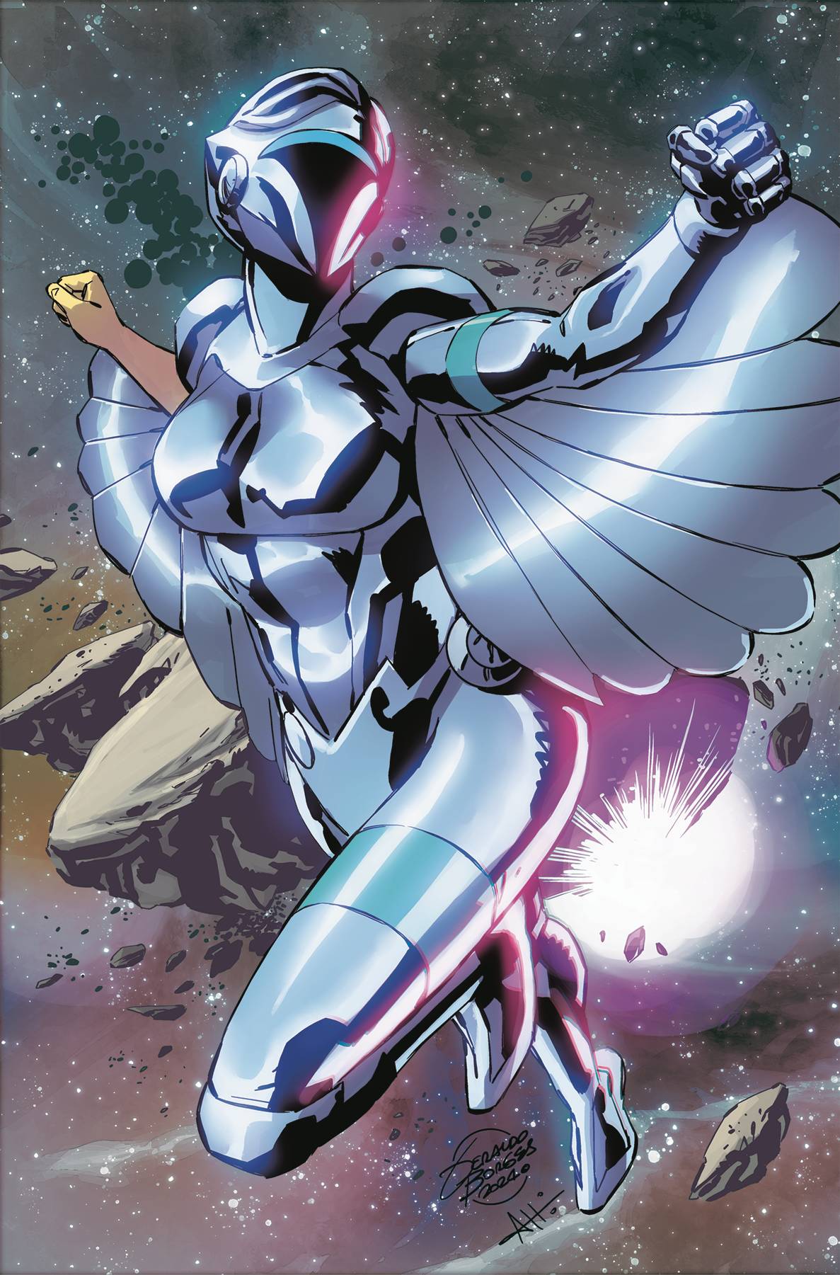 SILVERHAWKS #5 CVR P 20 COPY INCV BORGES VIRGIN (C: 1-1-2)