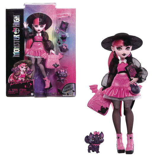 MONSTER HIGH DRACULAURA DOLL (NET) (C: 1-1-2)
