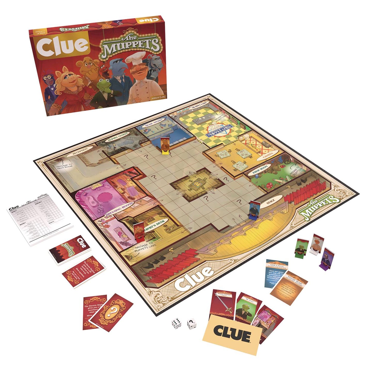CLUE MUPPETS BOARD GAME (NET) (C: 1-1-2)