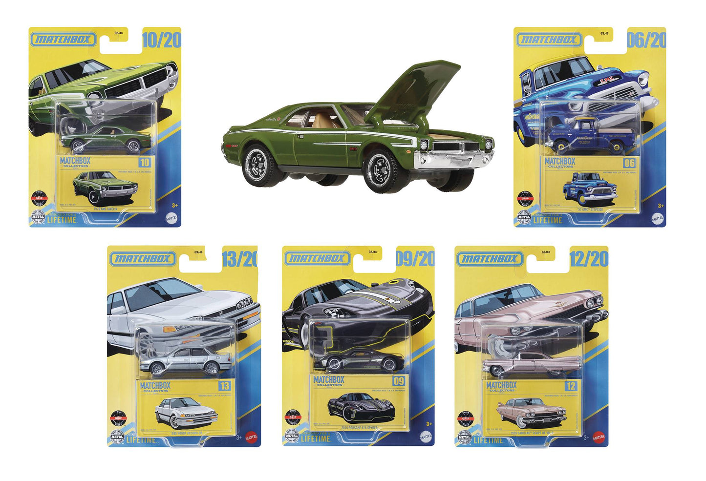 MATCHBOX 2025 COLLECTOR 1/64 DIE-CAST WAVE B ASST (Net) (C: