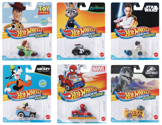 HOT WHEELS 2025 RACERVERSE DIE-CAST WAVE C ASST (NET) (C: 1-