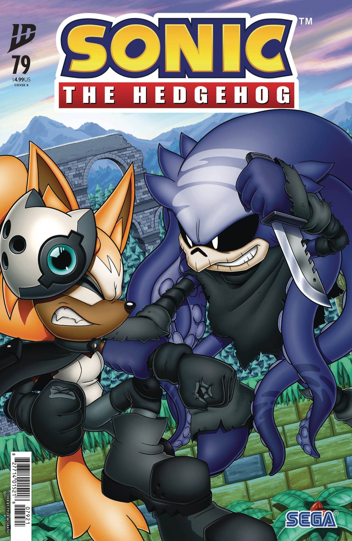 SONIC THE HEDGEHOG #79 CVR B MCGRATH
