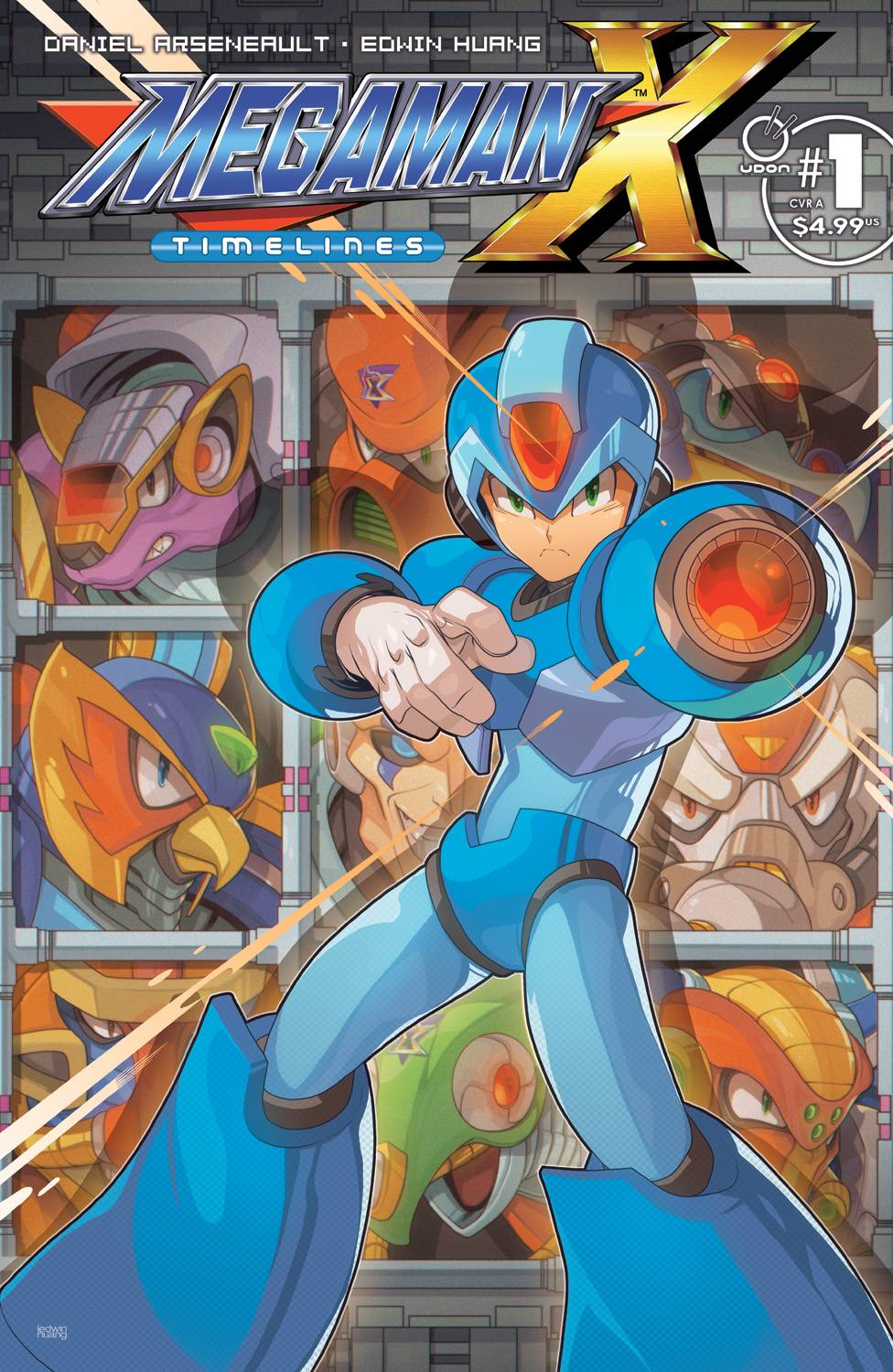 MEGA MAN X TIMELINES #1 CVR A HUANG (C: 0-1-2)