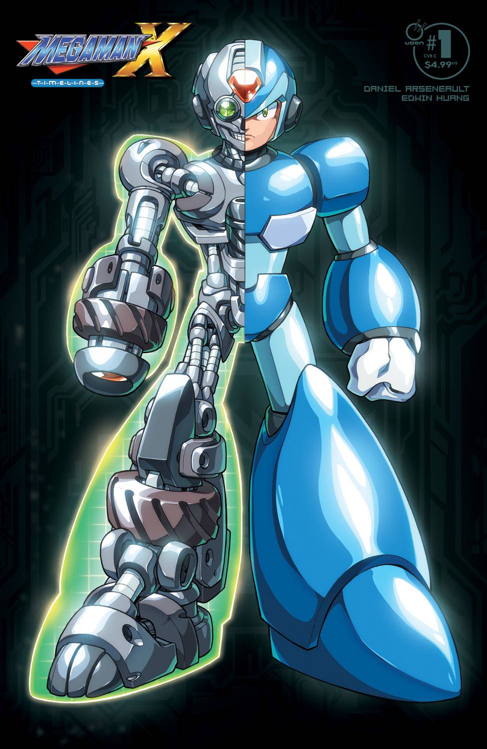 MEGA MAN X TIMELINES #1 CVR C HUANG (C: 0-1-2)