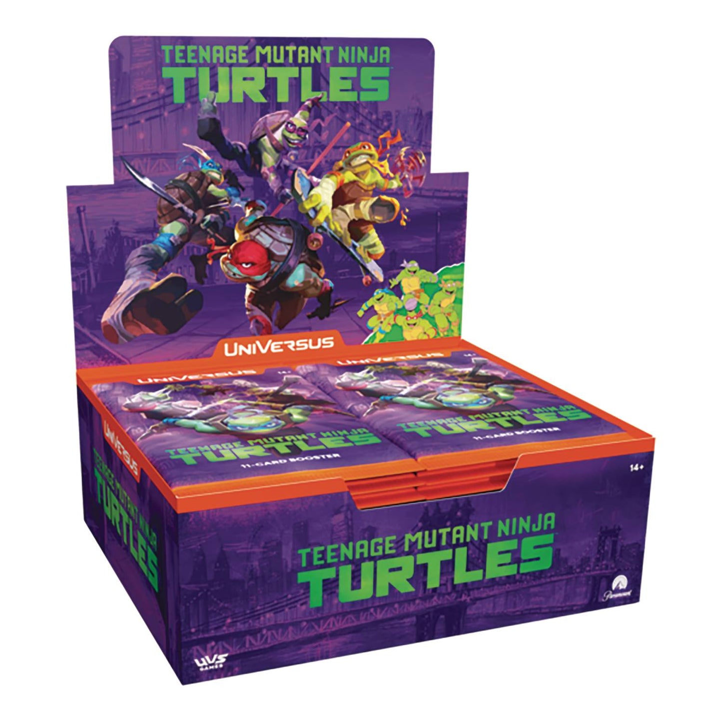 UNIVERSUS TCG TMNT BOOSTER DIS (24CT) (C: 1-1-2)