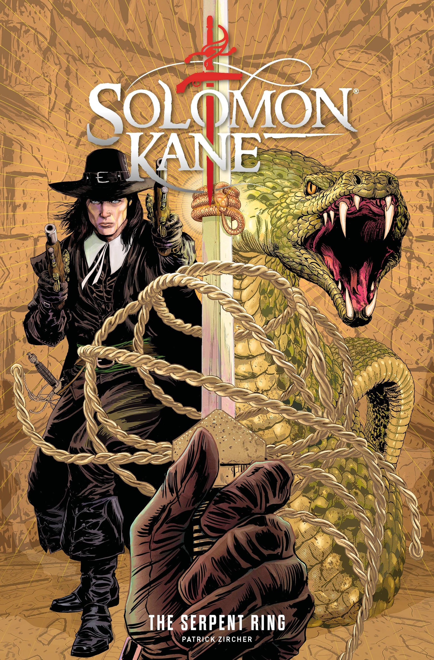 SOLOMON KANE SERPENT RING #4 CVR C ZIRCHER (MR)